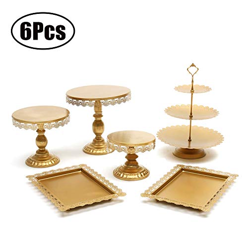 Set-of-6-Pieces-Cake-Stands-Iron-Gold-Cupcake-Holder-Fruits-Dessert-Display-Plate-Serving-Tray-for-Baby-Shower-Wedding-Birthday-Party-Celebration-Home-Decor