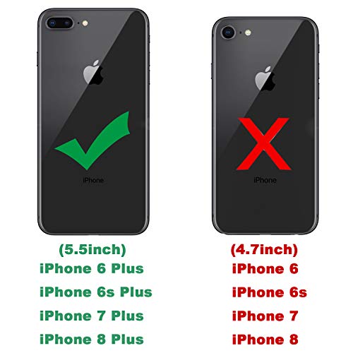 LeYi iPhone 8 Plus Case, iPhone 7 Plus Case, iPhone 6 Plus Case with Tempered Glass Screen Protector - medicalbooks.filipinodoctors.org