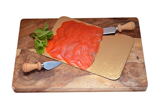 Wild Caught Smoked Sockeye Salmon Lox Cold Smoked Nova Pacific Canadian Fish Sliced (2 Lbs (4 x 1/2 Lbs))