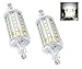 Bonlux 5W R7S J78 Non-dimmable Double Ended J Type 78mm/3in LED Light Bulb R7S LED Floodlight 50W Halogen Replacement Lamp (Daylight 6000K, Pack of 2)