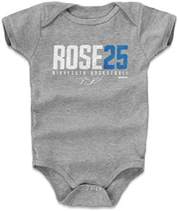 500 LEVEL Derrick Rose Baby Clothes & Onesie (3-6, 6-12, 12-18, 18-24 Months) - Minnesota Basketball Baby Clothes - Derrick Rose Rose25