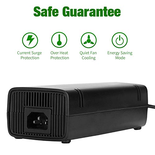 image for SFPC Xbox 360 E Power Supply, Compatible with Xbox 360E Power Adapter,