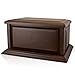 Perfect Memorials Large Traditional Walnut Wood Cremation Urn