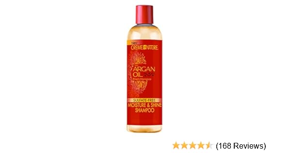 Amazon Com Creme Of Nature Moisture Shine Shampoo With Argan
