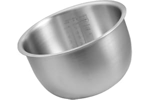 316 Stainless Steel 3L Inner Pot Compatible with Zojirushi Models Using B263/B265 | Thickened Replacement Rice Cooker Bowl | 