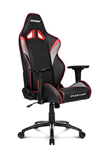 Akracing-Overture-Sedia-da-Gaming-Finta-Pelle-NeroRosso-50-x-55-x-130-cm