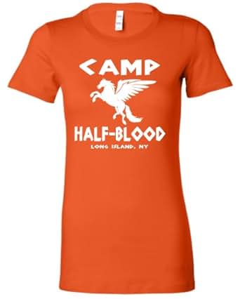 Amazon.com: Large Orange Juniors Camp Half-Blood T-Shirt: Clothing