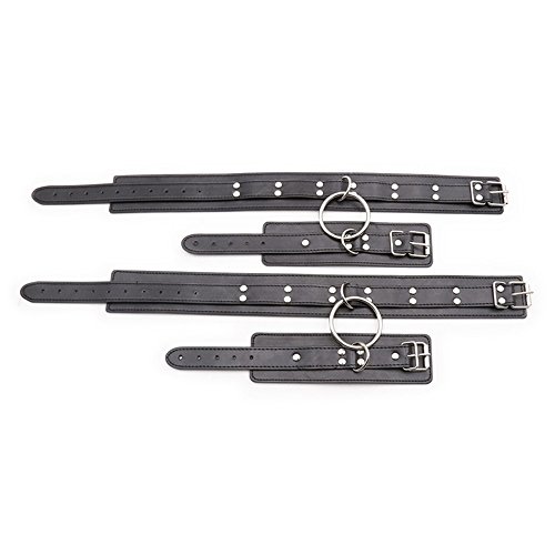 3 ClearUmm+Adjustable+Leather+Restraint+Handcuffs