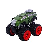 Push Pull Back Car Toys,Red Four-wheel drive go-anywhere vehicle Truck Playset,Best Gifts for Kids & Todders & Boys