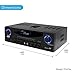 Home Audio Power Amplifier System – 500W 4 Channel Theater Power Stereo Sound Receiver Box Entertainment w/ USB, RCA, AUX, MIC w/ Echo, LED, Remote – For Speaker, iPhone, Studio Use – Pyle PT4601AIUthumb 4