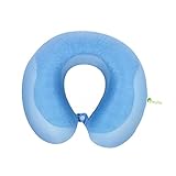SMYLLS Cooling Gel Memory Foam Travel Pillow Provide Best Neck and Head Support in Travel & Office