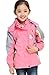 Roseate Girls Waterproof Jacket Sport Lightweight Outerwear
