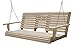 5 Feet Ft FLIP Cup Holder Console Cypress Lumber ROLL Back Porch Swing Made from Rot-Resistant Cypress Eternal Wood Made in The USA - Green Furniture - GO Green