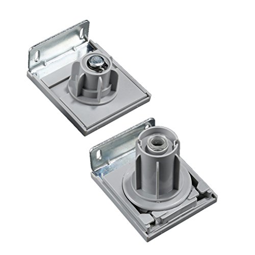 Dolity 38mm Window Treatments Roller Blinds Shades Clutch Bracket DIY Hardware Kits - Gray - Thumbnail 2