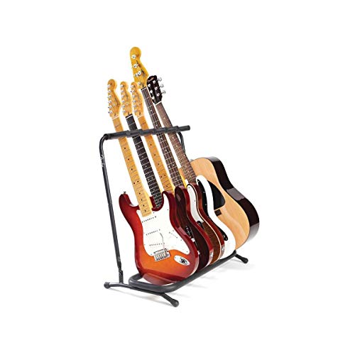 Fender Multi Stand 5 Klappbarer Gitarrenständer für 5 Gitarren, Bühne