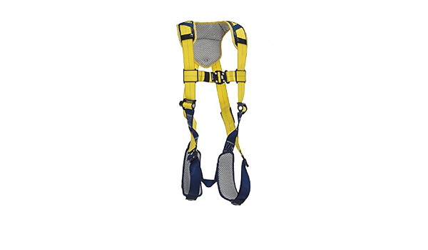 Dbi-Sala Body Harness,L,Quickconnct,Gnral Indstry Model: 1100937 (840779105052)