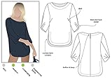 Style Arc Sewing Pattern - Sadie Tunic (Sizes 04-16) - Click for Other Sizes Available
