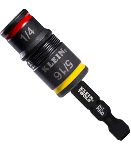 Klein Tools 32932M 4-in-1 Metric Impact Socket Set, 2 Flip Sockets