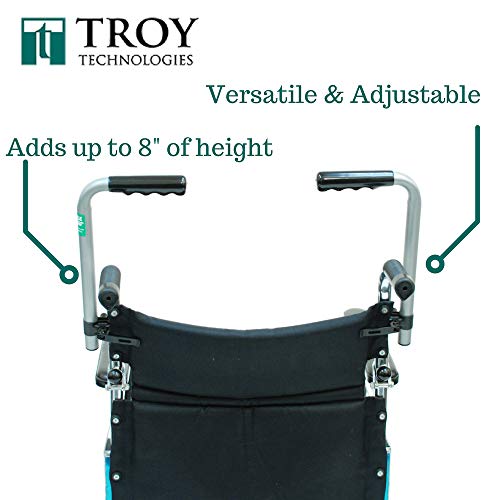 Troy Technologies | Wheelchair Push Handle Extender (Heavy Duty) - Universal Attachments for Wheelchairs and Stollers