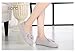 L-RUN Women’s Ballerina Style Slippers Anti-Skid House Indoor Shoes Washable