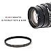 Lenskins 58mm MRC UV Protective Filter, German Optics, Weather-Sealed, 16-Layer Multi-Resistant Nano Coated HD Clear Glass Ultra Violet Filter, Ultra Slim Camera Lens Protector with Lens Cloth