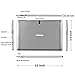 Winnovo Android Tablet 10 Inch WiFi PC MTK MT8163 2GB RAM 16GB Memory 1280×800 HD IPS 2.0MP+5.0MP Camera Dual WiFi GPS Bluetooth FMthumb 2