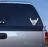 Airforce Dad Decal - White