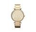 Michael Kors Goldtone Parker Watch With MK Logo On Dial