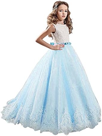 YIPEISHA Girl's Pageant Dresses for Teens Wedding Party Flower Girls Dress