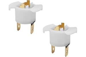 ESWW Headlight Bulb Socket Adapter H1 LED Light Holder Compatible with Honda 2005-2006 CR-V Prelude & Acura, Headlamp Halogen