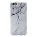 GOLINK iPhone 6 Plus Case Slim-Fit Ultra-Thin Anti-Scratch Shock Proof Dust Proof Anti-Finger Print TPU Case for iPhone 6/6S Plus(5.5 inch) - Whole White Marble