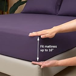 Mejoroom Queen Sheet Set - Hotel Luxury 1800 Sheets