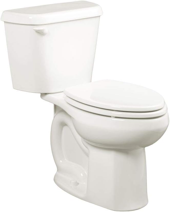 American Standard 221AA004.020 Colony 1.6 GPF 2-Piece Elongated Toilet with 12-In Rough GPF/12-Inch, White/Left Hand - - 