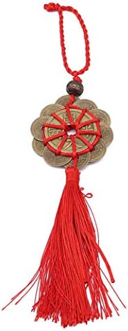 AFABE Vintage Chinese Coins Charmed Lucky Knot Attract Money Wealth Joy Luck
