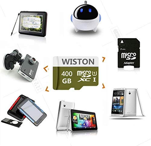 Micro-SD-Speicherkarte SDXC 256 GB / 400 GB / 1024 GB Hochgeschwindigkeits-TF-Karte Klasse 10 mit Micro SD Adapter (400… – Bild 4