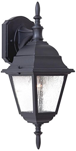 Minka LaveryOutdoor Wall Light 9067-66 Bay Hill Exterior Wall Lantern, 75 Watts, Black