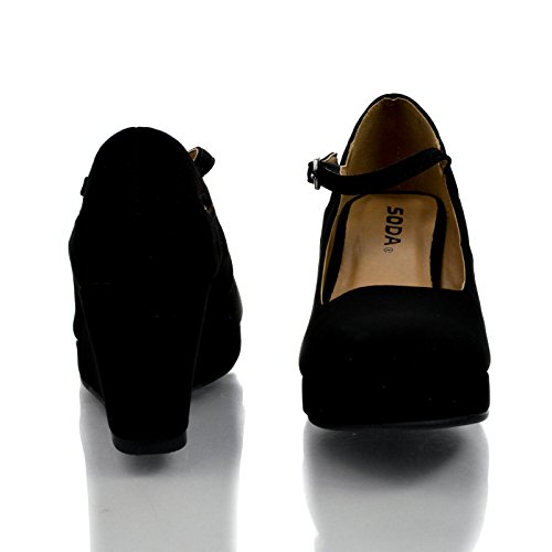 SODA-Girls-Closed-Toe-Mary-Jane-Platform-Wedge-Sandal