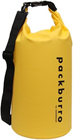 Waterproof Dry Bag 15L - Yellow - Packburro [ On Sale Today! ]