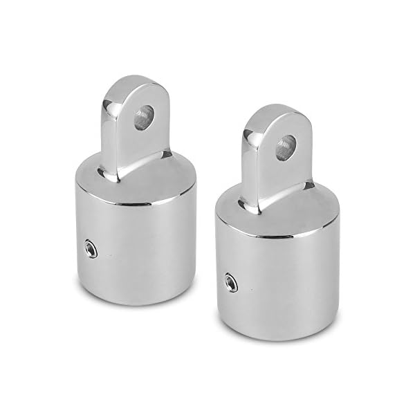 LTC-2-PCS-Eye-End-Cap-Bimini-Top-Fitting-Hardware-78-Marine-Stainless-Steel