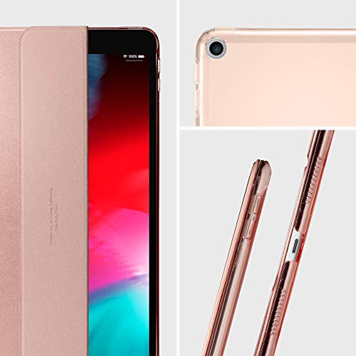 Spigen Smart Fold Compatible con iPad Air 3 10.5 Pulgadas (2019) Funda - Oro Rosa - Imagen 3