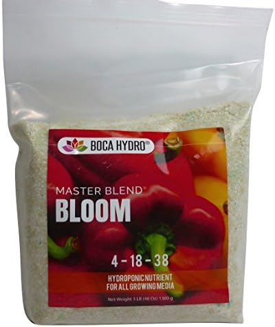 Boca Hydro Masterblend Commercial Hydroponic Bloom Nutrient 1 LB (3 LB)