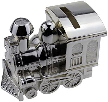 Zinc Alloy Piggy Bank Train Piggy Bank Coin Bank Saving Pot Money Box Saving Box for Kids RKS-CB007