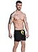 Neleus Men's Dry Fit Performance Short with Pockets