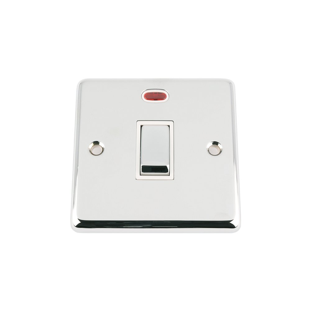 SWI20ACCWC 20 A Double Pole Classic Chrome