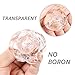 MIASTAR Clear Slime, Crystal Putty Stretchy Slime Toy, Slime Crunchy, Soft Crystal Slime, Decompression Putty, Transparent Crystal Stress Reliever Putty Toy, for Kids and Adults, Non-Toxic (Clear)