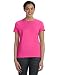 Hanes womens 4.5 oz. 100% Ringspun Cotton nano-T T-Shirt(SL04)
