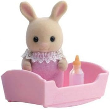 sylvanian families milk rabbit baby