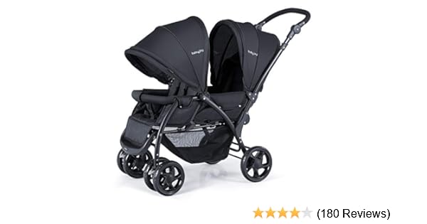 baby joy foldable double stroller