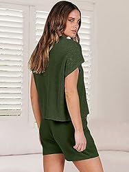 ANRABESS Two 2 Piece Outfits Womens 2024 Spring