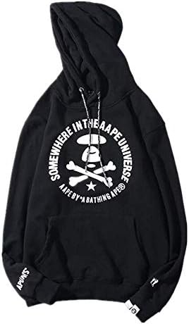 Mazuss AAPE Fashion Printed Casual Cotton Hooded Sweater for Men/Women